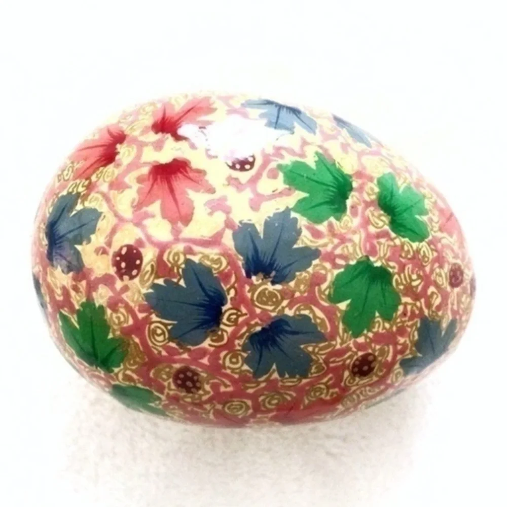 5 for $25! Hand Painted Wooden Egg Jewelry/Trinket Box! - Picture 4 of 4